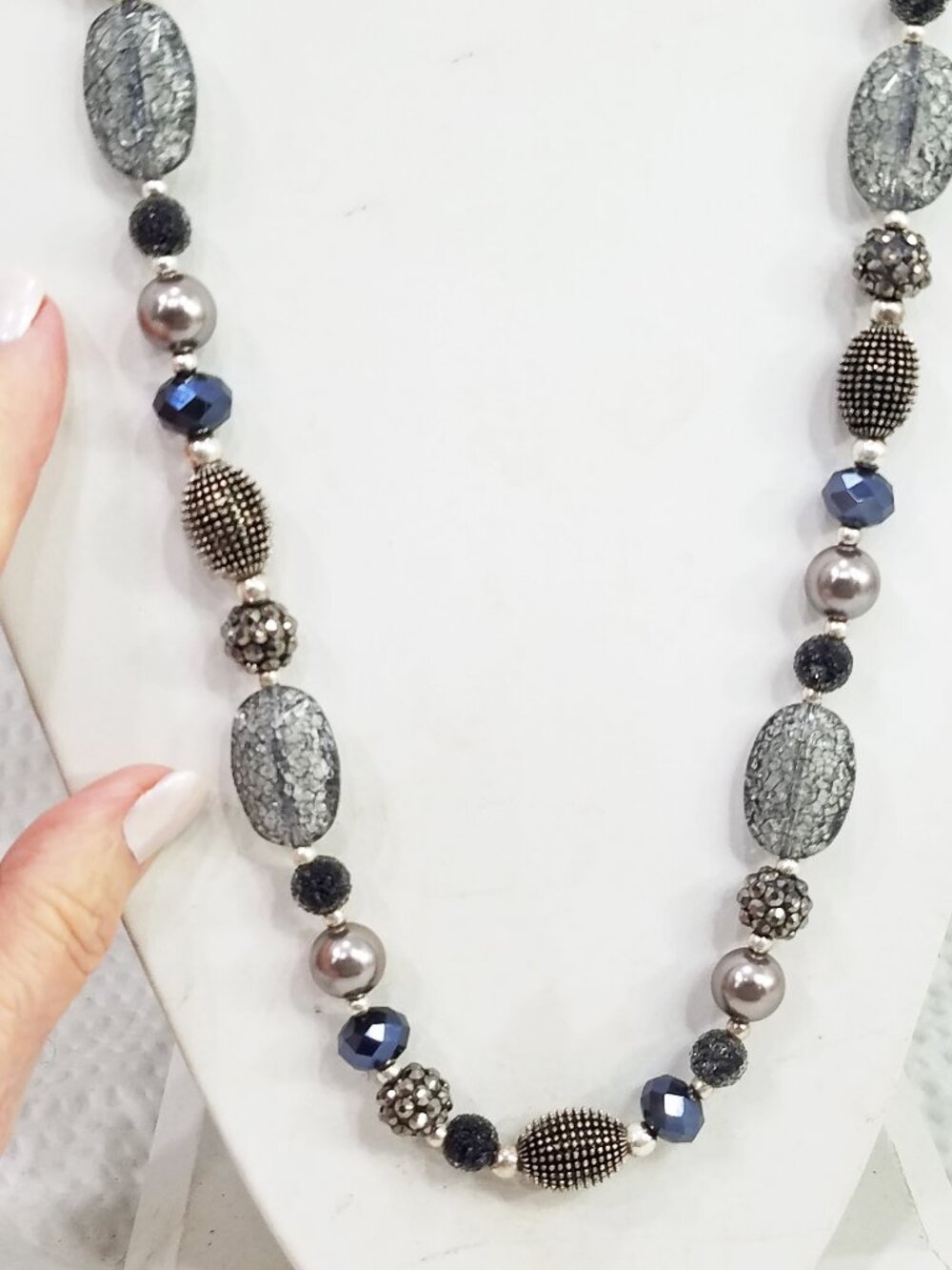 Chic Signed Premier Designs "N.Y.C." - Retired Rock Steady Collection Necklace